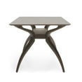 thumbnail image 4 of GDF Studio Mabel Mid Century Modern Wood Dining Table, Walnut, 4 of 9