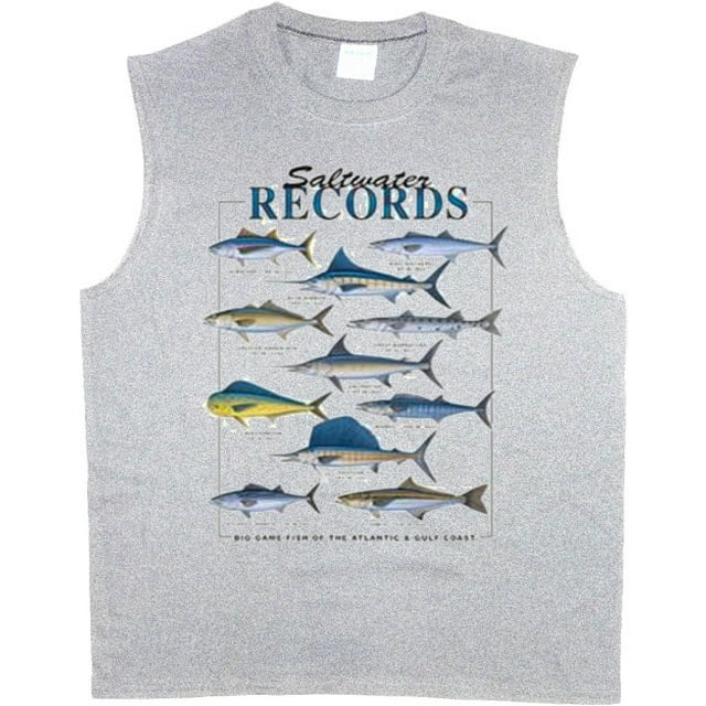 Sport Fishing Men's Sleeveless T-shirt Muscle Tee - Walmart.com
