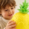 thumbnail image 6 of Jumbo Pineapple Squish Toys, 6.5" Fruit Taba Squish Toys, Stress Balls, Gifts, 6 of 8