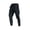 Black, variant on XMMSWDLA Mens Athletic Joggers Pants Casual Cargo Drawstring Waist Workout Sweatpants Hiking Pants Jogging Pants Men