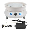 thumbnail image 1 of Electric Pottery Wheel Humanized Design Compact Structure 200 RPM Mini Pottery Wheel for Pottery DIY Shop 100‑240V, 1 of 8