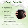 thumbnail image 3 of Peppermint & Rosemary Strengthening Shampoo | Organic Shampoo for Hair Growth, Dry Hair & More, 3 of 10