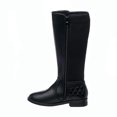 thumbnail image 3 of Bota Tropicanca Niña Moda Casual Cómoda Tipo Piel Negro Tubo Alto Suela Ligera 005A4N negro 18 Tropicana 005A4N, 3 of 7