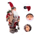 thumbnail image 4 of Decoración navideña de 1 pieza, decoración de escritorio de Santa Claus, bonita decoración de escaparate de muñecas, 4 of 8
