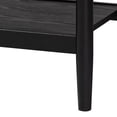 thumbnail image 6 of Baxton Studio Shirin Mid-Century Beige Fabric and Black Wood 6-Drawer Dresser, 6 of 10