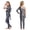 Grey, variant on Girls Shiny Rhinestones Jumpsuit with Tail Cat Unitard for Dance Dancewear Animal Role Play Grey 6