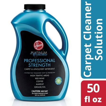 hoover carpet detergent upholstery platinum strength oz professional solution
