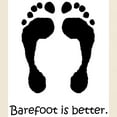 thumbnail image 3 of CafePress - Barefoot Barefoot Is Better T Shirt - Men's Classic Graphic T-Shirt, 3 of 4