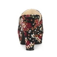 thumbnail image 2 of BLISSFUL STEP Platform Sandals Floral Chunky Heels Slides Sandals for Women, 2 of 6