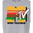 thumbnail image 3 of MTV - Burger Tv - Juniors Cropped Tee, 3 of 5