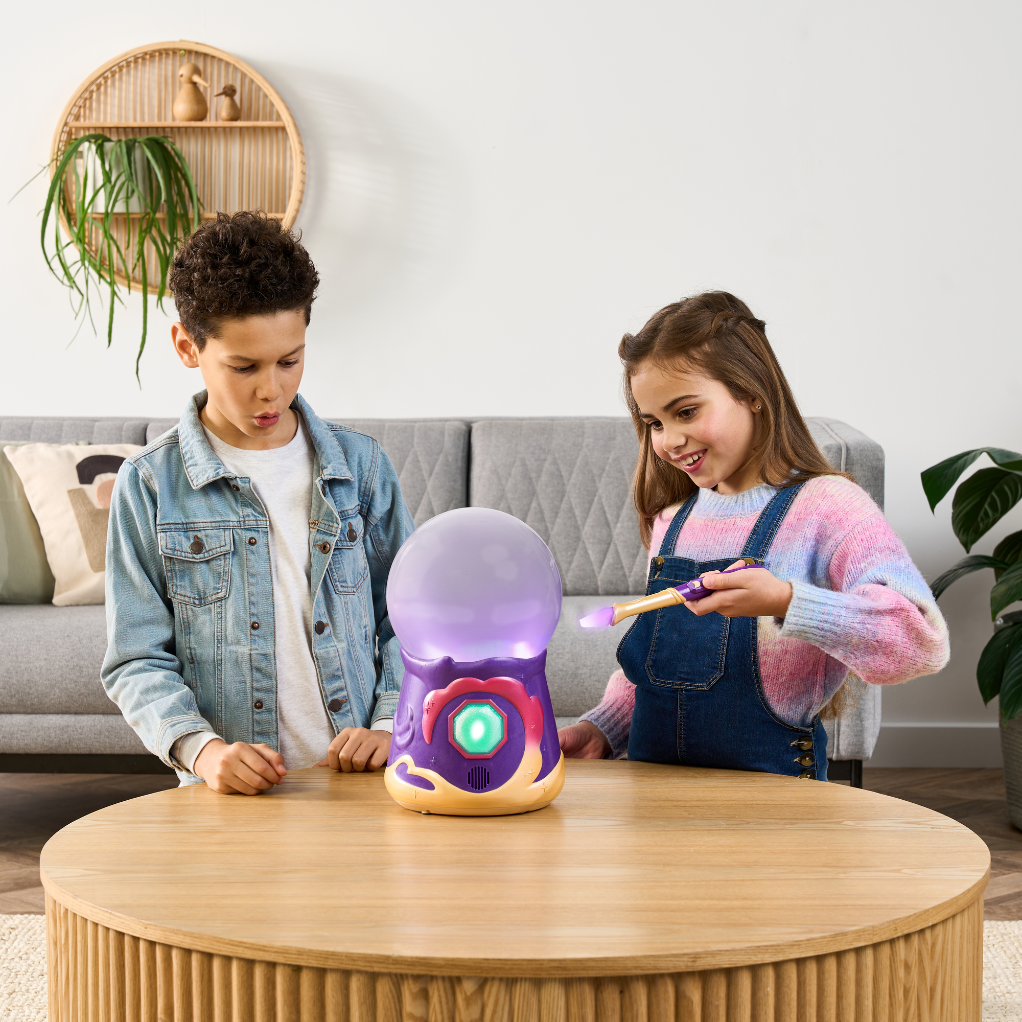 Magic Mixies Magical Misting Crystal Ball with Interactive 8 inch Pink Plush Toy Ages 5+ - image 8 of 18