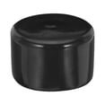 thumbnail image 2 of Rubber End Caps 100mm ID Vinyl Round Tube Bolt Cap Cover Screw Thread Protector Black, 2 of 4