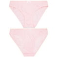 thumbnail image 3 of Curve Muse Women's Plus Size 100% Cotton Bikini Briefs Panties Underwear-6PK-PACKB-XL, 3 of 7