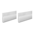 thumbnail image 3 of Riwesomey Tira de sellado de silicona autoadhesiva para puertas y ventanas, cinta aislante impermeable, insonorizada y a prueba de humedad, herrajes para Transparente LQ7 2piezas Riwesomey CBP052749, 3 of 5