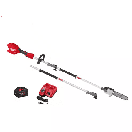 Milwaukee 3016-21PS M18 Fuel 18V 10 in. Brushless Cordless Battery Powered Pole Saw Kit Quik-Lok