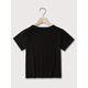 thumbnail image 3 of Hello Second Grade Printed Short Sleeve Girls' Casual Crew Neck T-Shirt, Breathable Knit Fabric, Perfect for School & Casual attire, Shirts for Girls, 3 of 8