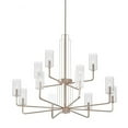 thumbnail image 3 of 12 Light 2-Tier Large Chandelier In Art Deco Style-40.5 Inches Wide Kichler Lighting 52412Bnb, 3 of 10