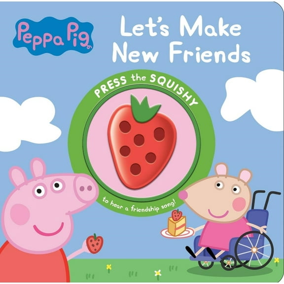 Peppa Pig: Let's Make New Friends Sound Book, (Paperback)