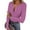A_ Purple, variant on Womens Long Sleeve Plaid Henley Shirts Slim Fit Button up Tops 2026 Casual Fashion Outfits Basic Trendy T-Shirts Soft Clothing Purple M