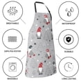 thumbnail image 6 of Bingfone Santa with Gifts Apron Gifts For Men, Women Professional Grade Chef Apron for Kitchen,BBQ & Grill, 6 of 8