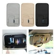 thumbnail image 2 of TINYSOME Car CDs DVDs Holder Bag Disc PU Storage Case Sunglasses Organize, 2 of 11