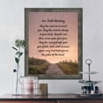thumbnail image 5 of Irish Blessing Wall Decor, May the Road Rise Up to Meet You, Celtic Decor Home Blessing Sign, Irish Gifts for Women. Irish Wall Decor, House Warming Presents for New Home, 2103BW, 5 of 5
