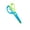 B, variant on Horivan 3 Counts Plastic Safety Scissors Blunt Tip for Crafting and General Use