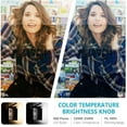 thumbnail image 3 of Neewer TP29 Professional Metal Bi-Color LED Video Light, 3200-5600K CRI96+, Dimmable 660 Beads With U Bracket & Barndoor, 3 of 7