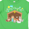 thumbnail image 4 of Inktastic Merry Christmas Cute Nativity Scene Boys or Girls Toddler T-Shirt, 4 of 5