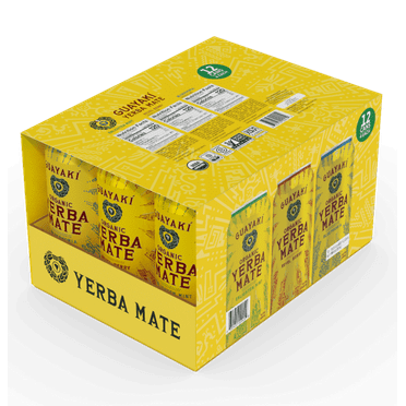 Guayaki Yerba Mate Variety Pack 15.5 Fluid Ounce (Pack of 12)