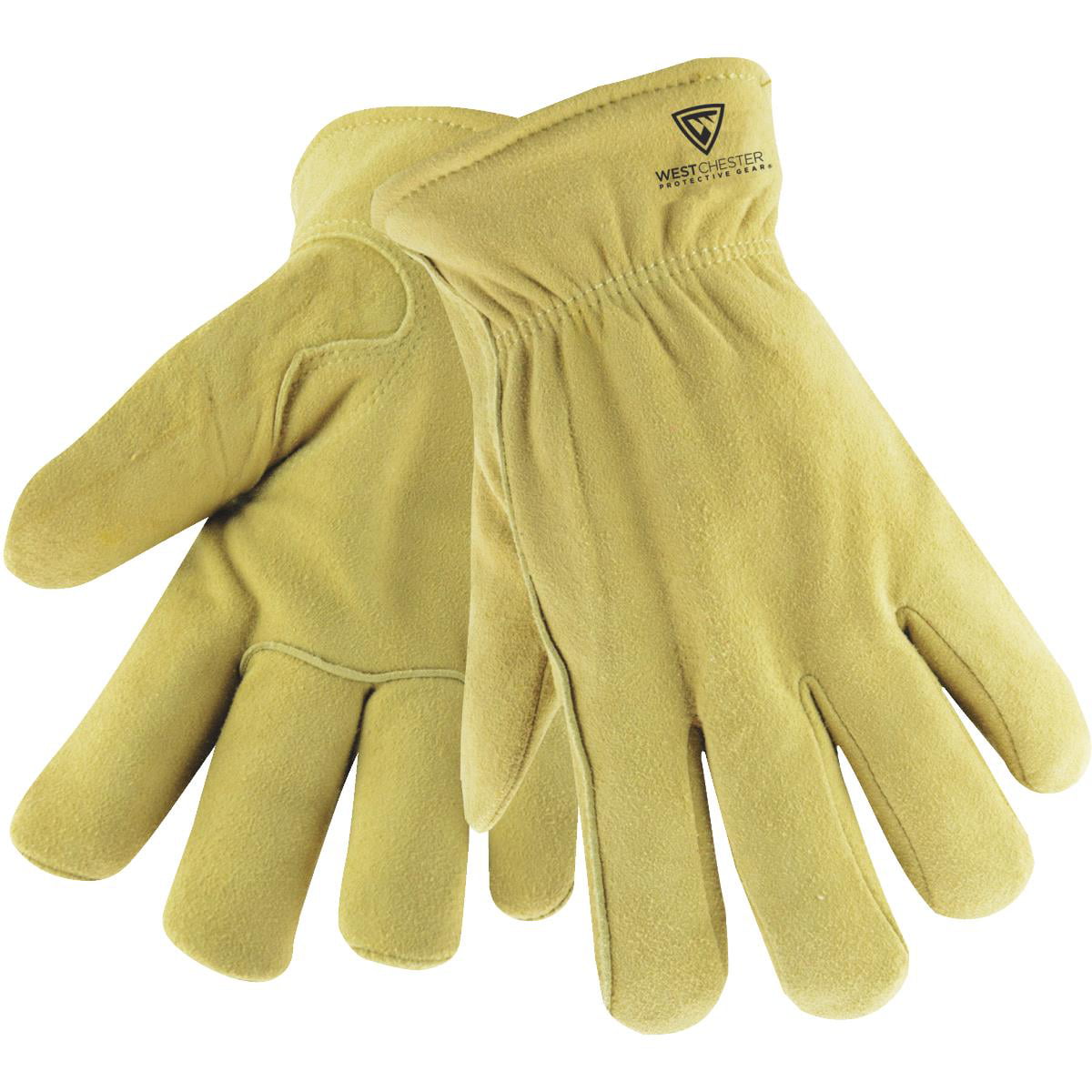 WEST CHESTER Split Leather Water Resistant Heavy Duty Work Gloves Choose M L XL 