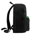 thumbnail image 4 of Lsque Geometry Dash Pattern Adult Backpack – Durable & Lightweight PU Canvas Storage Bag , 15” Laptop Compartment, and Multiple Pockets, 4 of 7