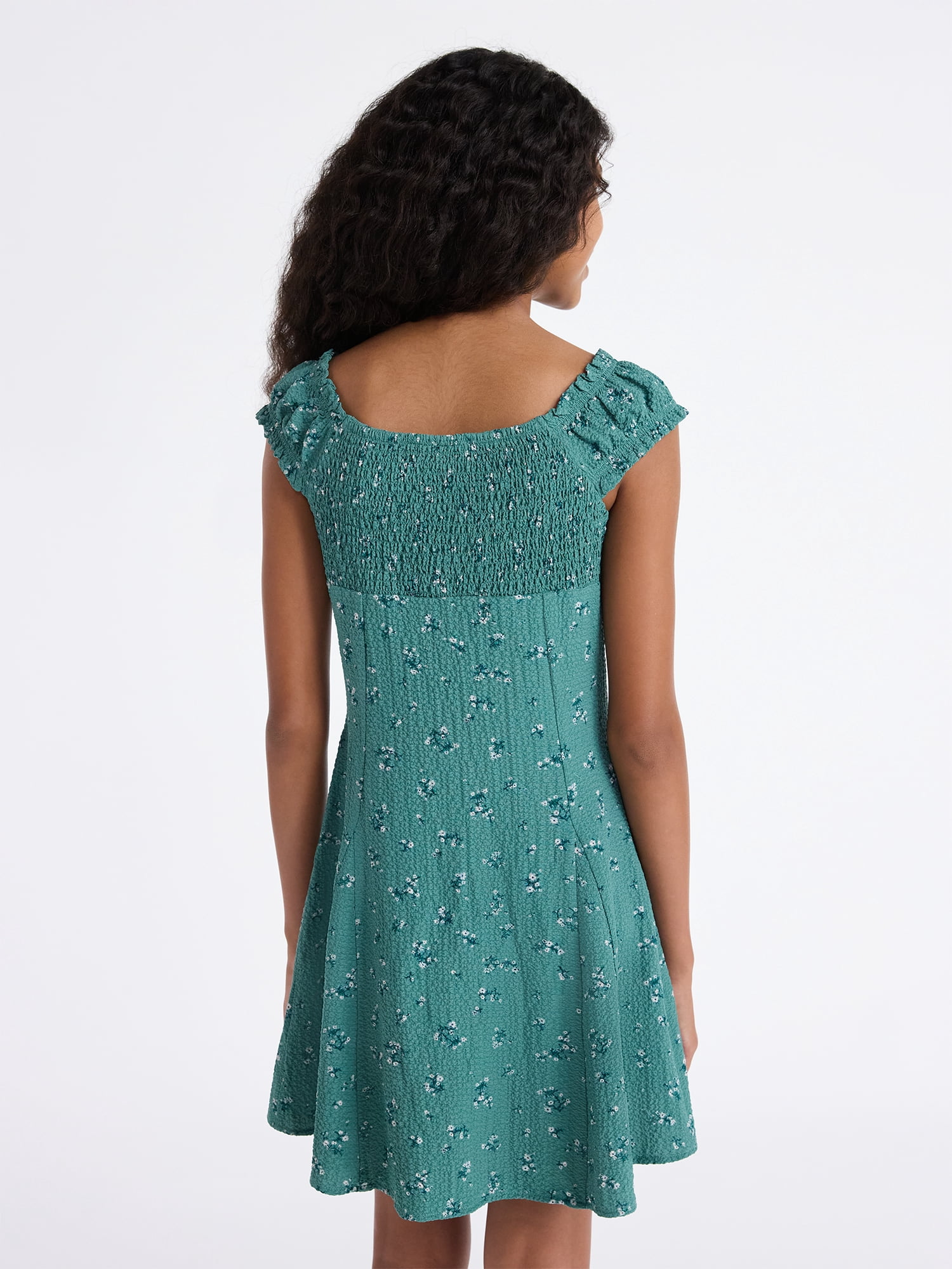 Weekend Academy Girls Empire Waist Mini Dress, Sizes 4-18