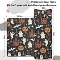 thumbnail image 5 of Halloween Ghosts Bats and Castles Toddler Nap Mats for Kids Preschool,59"x22" Sleeping Mat Bag or Kids,Toddler Sleeping Bag,Toddler Nap Mat or Daycare, 5 of 6
