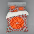 thumbnail image 2 of Ambesonne Vintage Bedding Set 3 Pcs, Circles Spiral Lines, Twin, Multicolor, 2 of 3