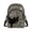 Black Cat Wavy Stripe, variant on Cartoon Dachshund & Paw Print Pattern Sling Bag, Adjustable Strap Polyester Crossbody Bag for Work Shopping, Front Pocket Small Sling Backpack