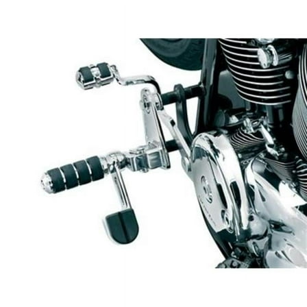 Kuryakyn Motorcycle Foot Control Component: Replacement Stirrup Arm, Chrome 8078