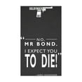thumbnail image 2 of Rogan, Mark 11x14 White Modern Wood Framed Museum Art Print Titled - JB Goldfinger Expect To Die, 2 of 4