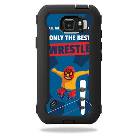Skin For OtterBox Defender Samsung Galaxy S6 Active Case – Best Wrestle | MightySkins Protective, Durable, and Unique Vinyl Decal wrap cover | Easy To Apply, Remove | Made in the