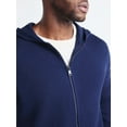 thumbnail image 4 of Free Assembly Men's Hoodie Sweater with Long Sleeves, Sizes S-3XL, 4 of 5