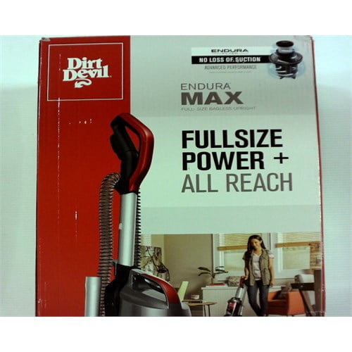 Dirt Devil Endura Max Vacuum Cleaner, with No Loss of Suction, UD70174B