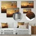 thumbnail image 4 of Designart "Industrial Landscapes with Wind Turbines I" Wind Turbines Metal Wall Art Prints, 4 of 5