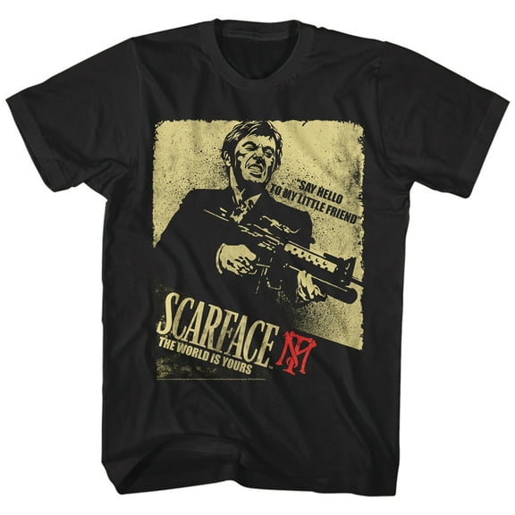 Scarface Movies Scarface Action Adult Short Sleeve T Shirt