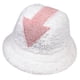 thumbnail image 2 of Appa sombrero de cubo, sombrero de lana de cordero, gorros de pesca cálidos de invierno, piel sintética, símbolo de flecha, sombrero de cubo impreso, hombres y mujeres, marea, sombreros de copa planos, 2 of 2