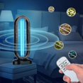 thumbnail image 2 of 38w Ultravioet Uv Lamp With Remote Control Standing Uvc Cleaning Light With Ozone 15/30/60min-n, 2 of 4