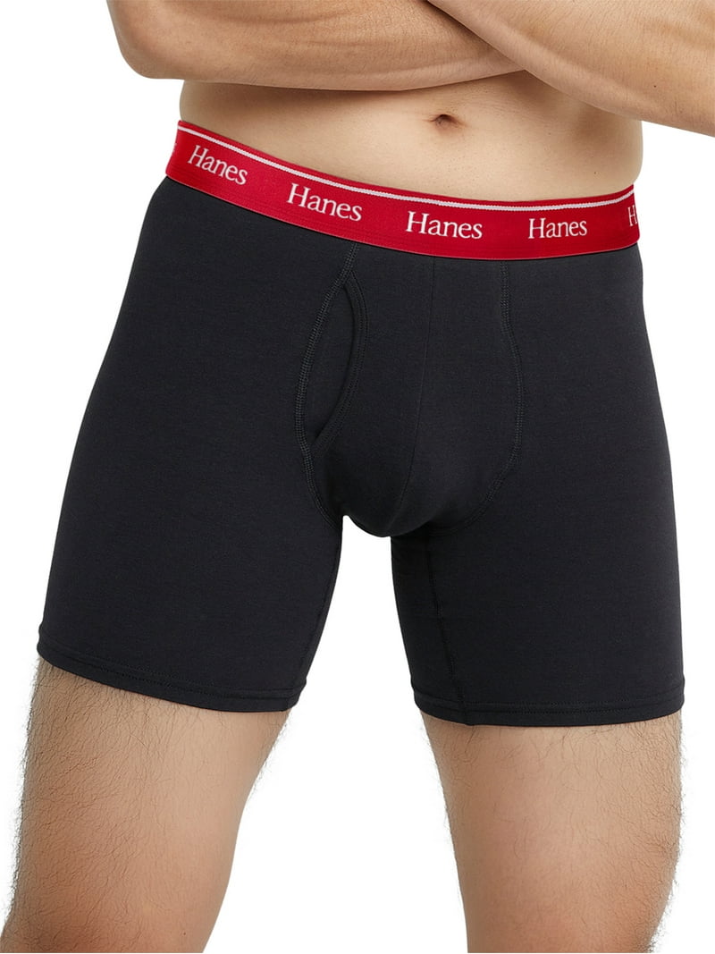 Hanes Originals Men's Boxer Briefs, Moisture-Wicking Stretch