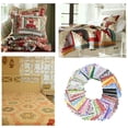 thumbnail image 3 of 100 piezas de sábanas cuadradas de tela de , paquete de tela acolchada con estampado floral de cuartos para costura artesanal de retazos Sunnimix cuadrados de tela de patchwork, 3 of 8