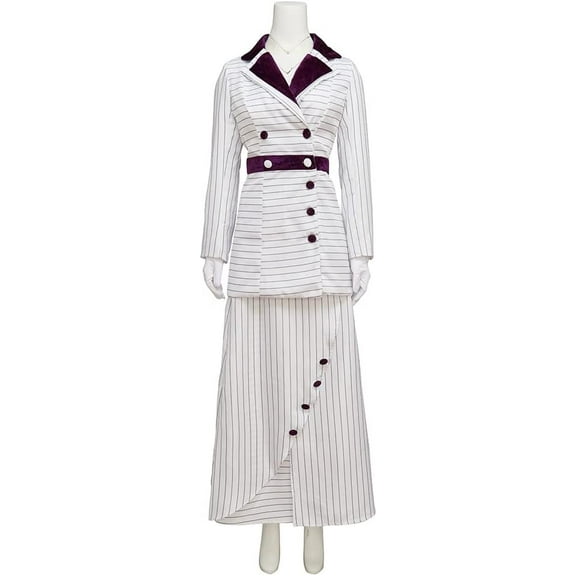 Titanic Rose Dress Rose Dewitt Bukater Titanic Dress Purple Stripes Dress Outfuit for Women