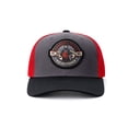 thumbnail image 2 of KNITE Gorra Farmer Fisher rojo Trucker Hombre Ajustable Pesca Oceano Estilo, 2 of 4