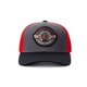 thumbnail image 2 of KNITE Gorra Farmer Fisher rojo Trucker Hombre Ajustable Pesca Oceano Estilo, 2 of 4